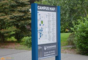Informational Signs map directory wayfinding outdoor post panel 300x206
